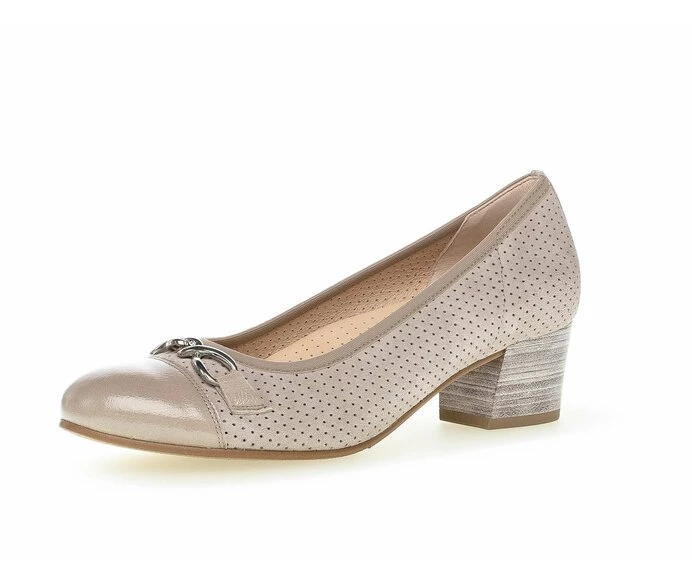 Gabor Pumps Dame Beige | DK0001591