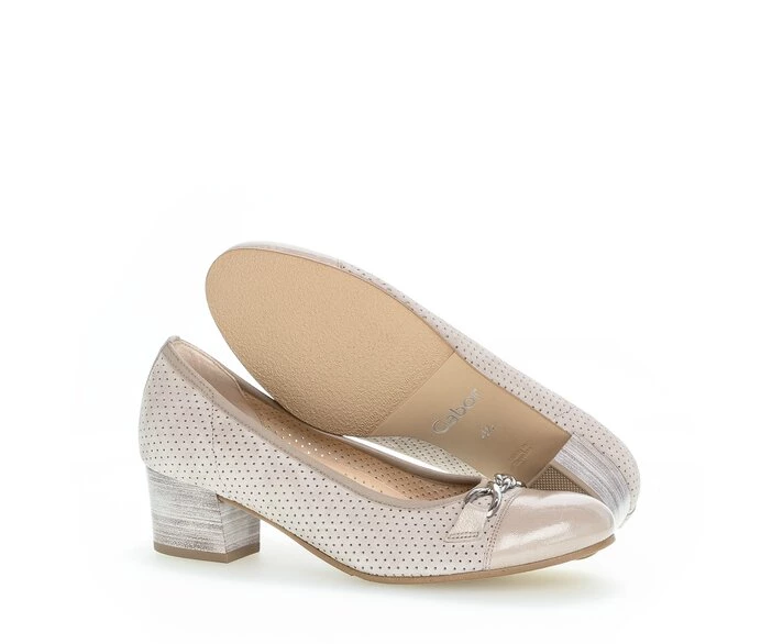 Gabor Pumps Dame Beige | DK0001591