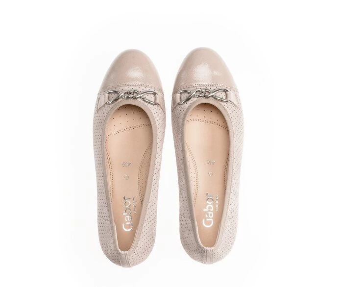 Gabor Pumps Dame Beige | DK0001591