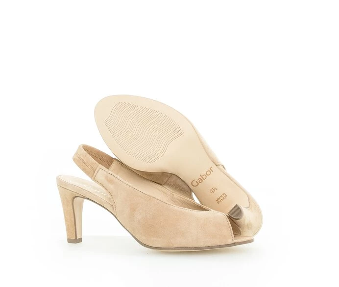 Gabor Pumps Dame Beige | DK0001683