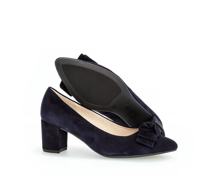 Gabor Pumps Dame Blå | DK0001542