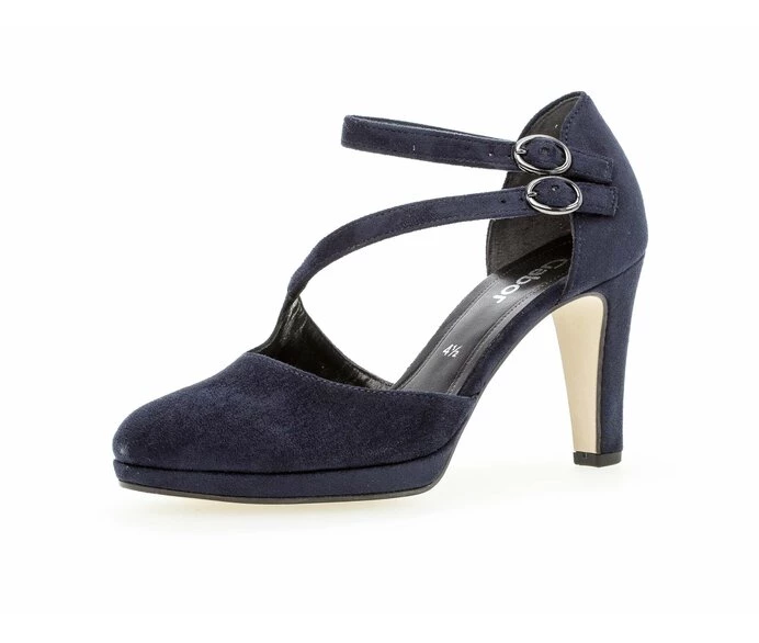 Gabor Pumps Dame Blå | DK0001564