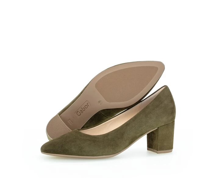 Gabor Pumps Dame Grøn | DK0001474