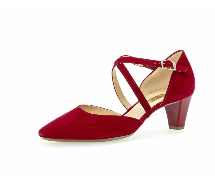 Gabor Pumps Dame Rød | DK0001382