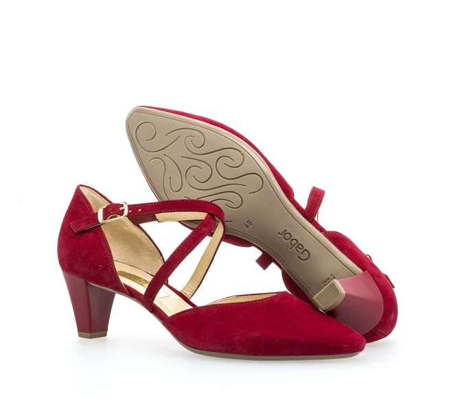 Gabor Pumps Dame Rød | DK0001382