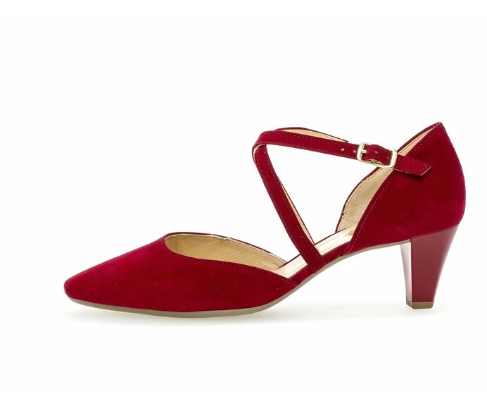 Gabor Pumps Dame Rød | DK0001382