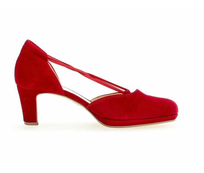 Gabor Pumps Dame Rød | DK0001519