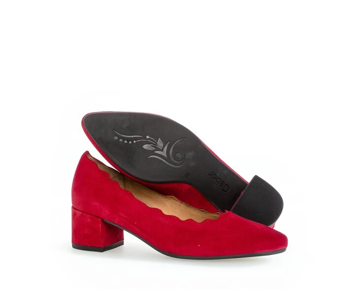 Gabor Pumps Dame Rød | DK0001536