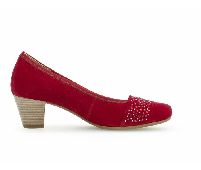 Gabor Pumps Dame Rød | DK0001691