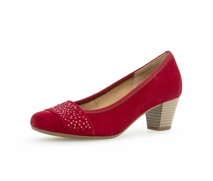 Gabor Pumps Dame Rød | DK0001691