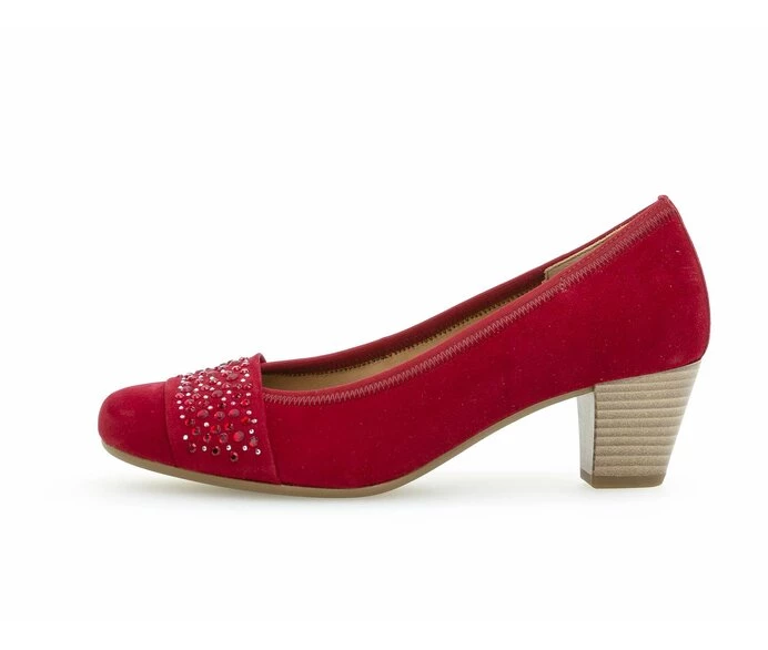 Gabor Pumps Dame Rød | DK0001691