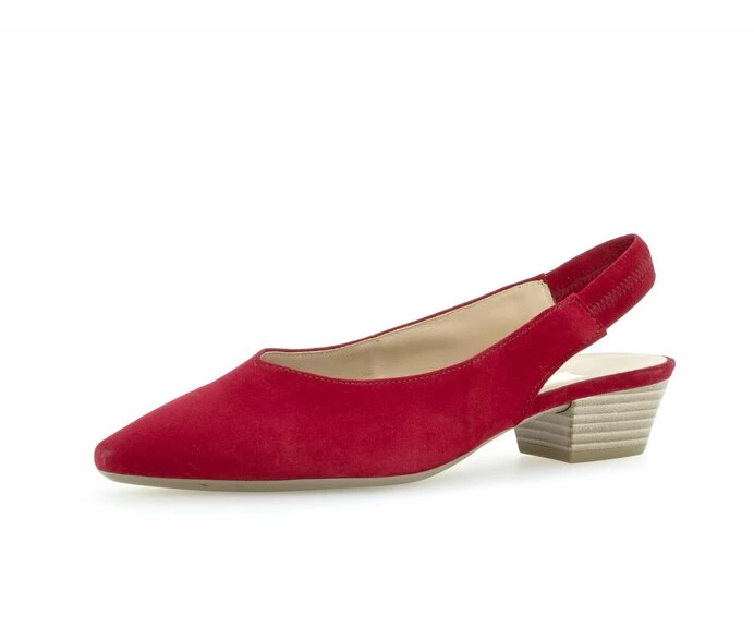 Gabor Pumps Dame Rød | DK0001693