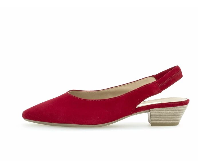 Gabor Pumps Dame Rød | DK0001693