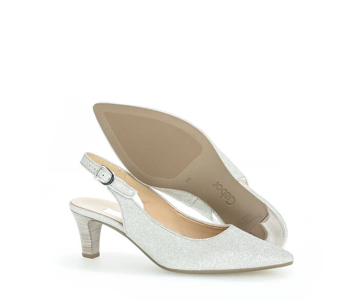 Gabor Pumps Dame Sølv | DK0001391