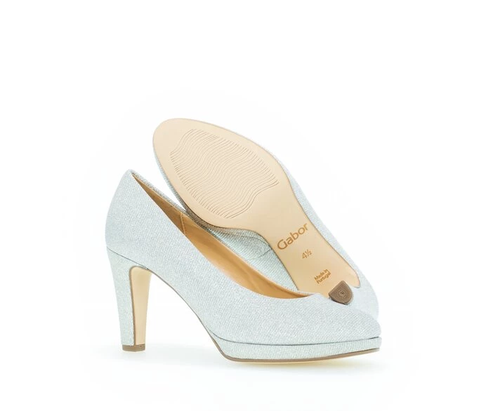 Gabor Pumps Dame Sølv | DK0001641