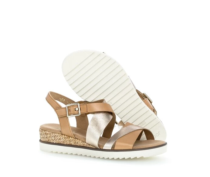 Gabor Sandaler Dame Beige | DK0002208