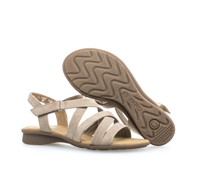 Gabor Sandaler Dame Beige | DK0002250