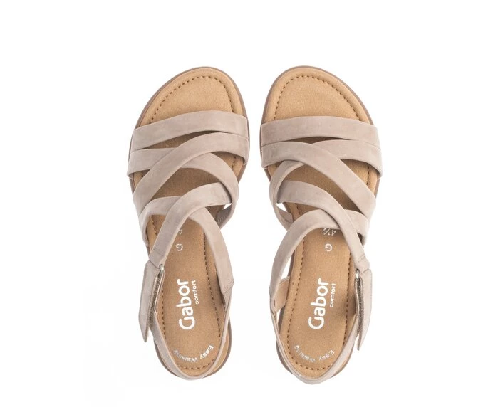 Gabor Sandaler Dame Beige | DK0002250