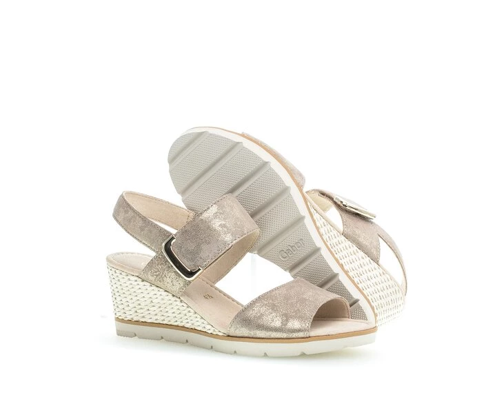 Gabor Sandaler Dame Beige | DK0002294