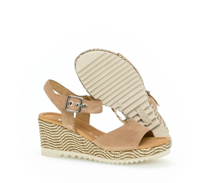 Gabor Sandaler Dame Beige | DK0002377