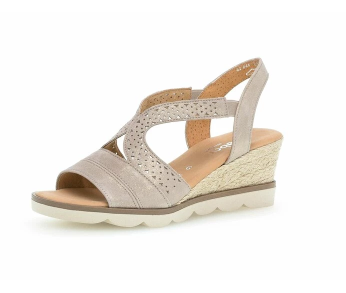 Gabor Sandaler Dame Beige | DK0002422