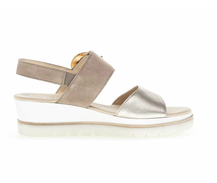 Gabor Sandaler Dame Beige | DK0002491