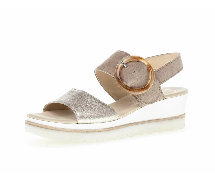 Gabor Sandaler Dame Beige | DK0002491