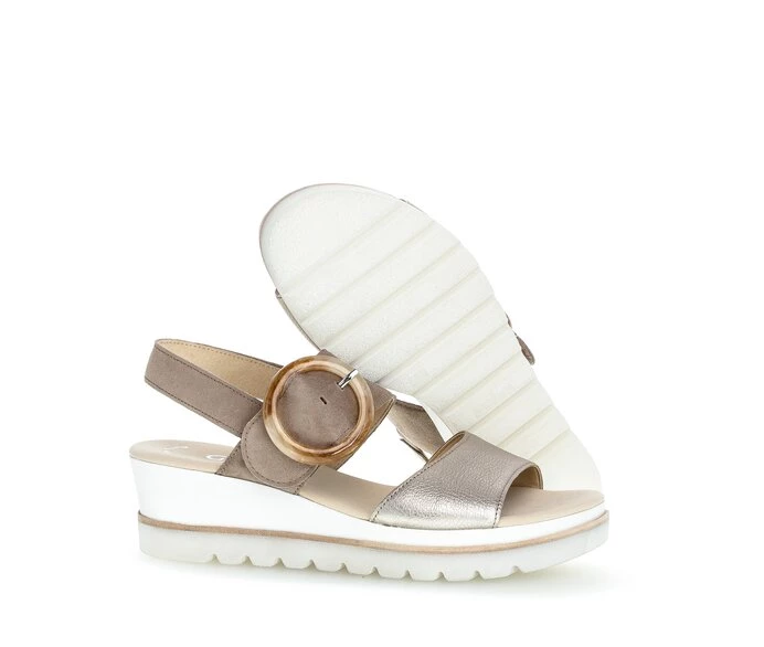 Gabor Sandaler Dame Beige | DK0002491