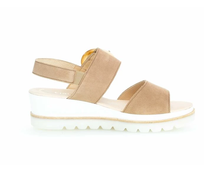 Gabor Sandaler Dame Beige | DK0002556