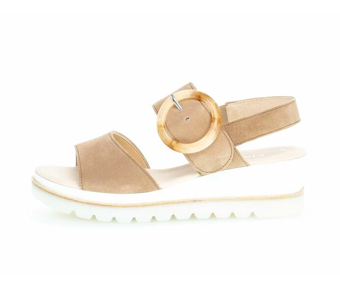 Gabor Sandaler Dame Beige | DK0002556