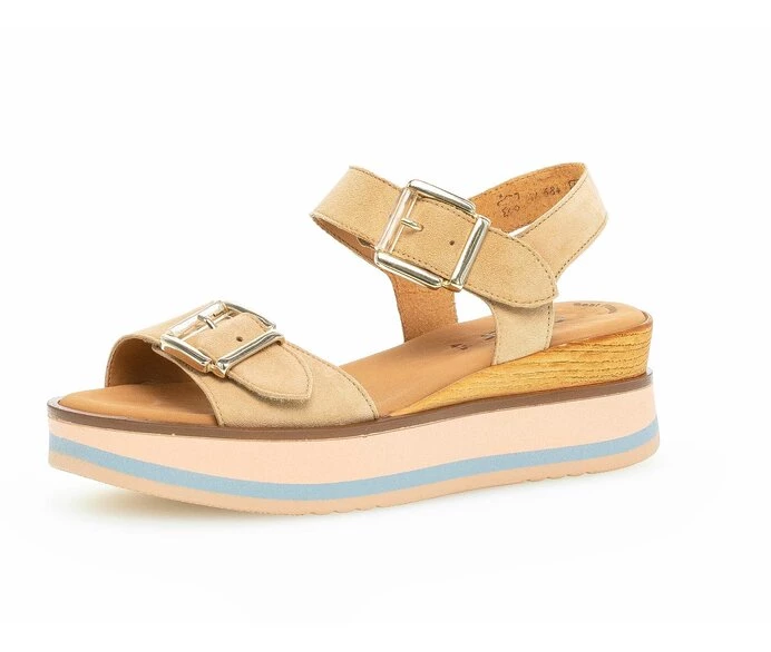 Gabor Sandaler Dame Beige | DK0002557