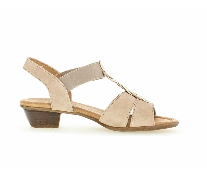 Gabor Sandaler Dame Beige | DK0002607