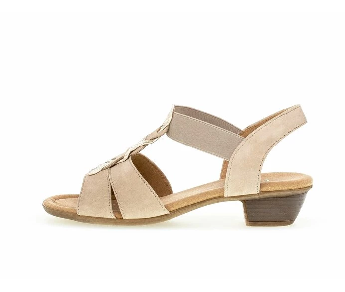 Gabor Sandaler Dame Beige | DK0002607