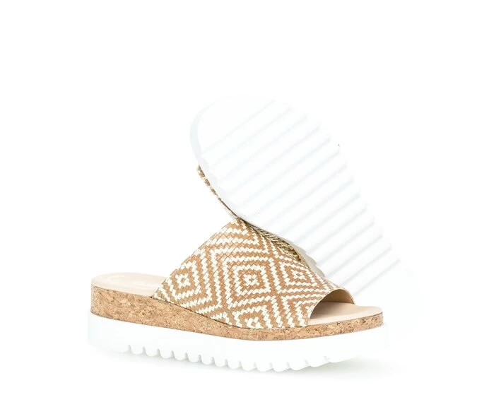 Gabor Sandaler Dame Beige | DK0002630