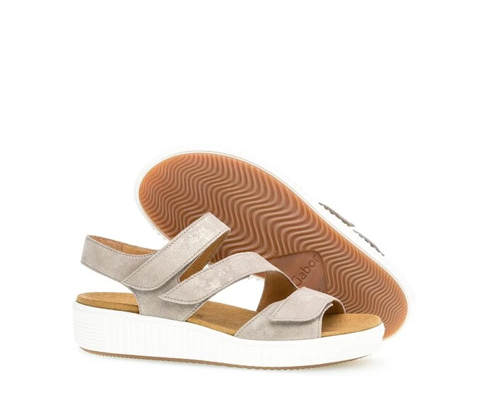 Gabor Sandaler Dame Beige | DK0002745