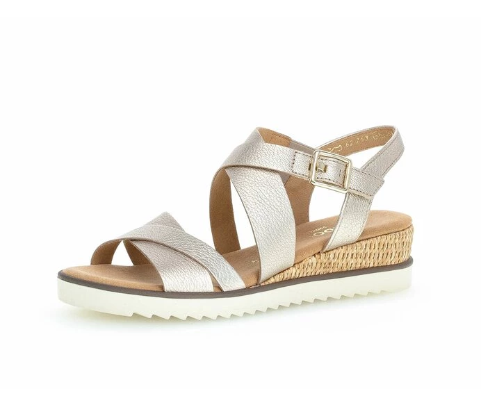 Gabor Sandaler Dame Beige | DK0002752