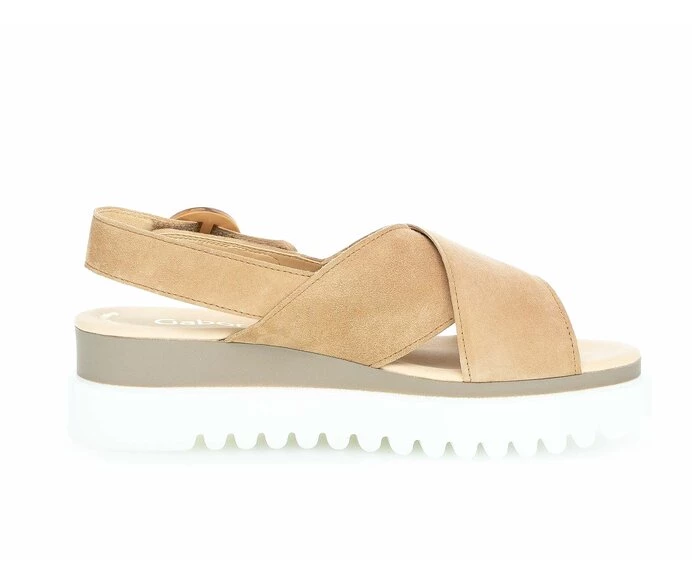 Gabor Sandaler Dame Beige | DK0002822