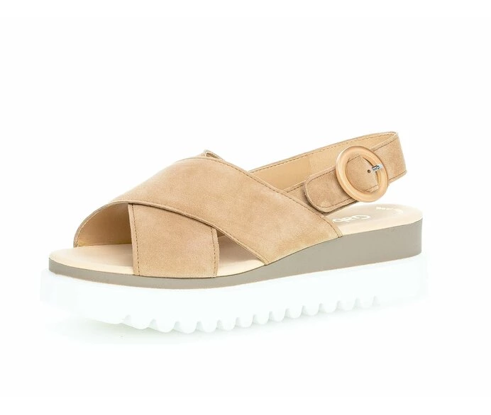 Gabor Sandaler Dame Beige | DK0002822