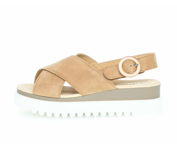 Gabor Sandaler Dame Beige | DK0002822