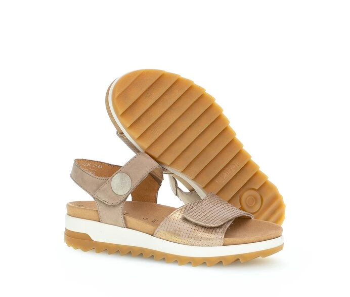 Gabor Sandaler Dame Beige | DK0002835