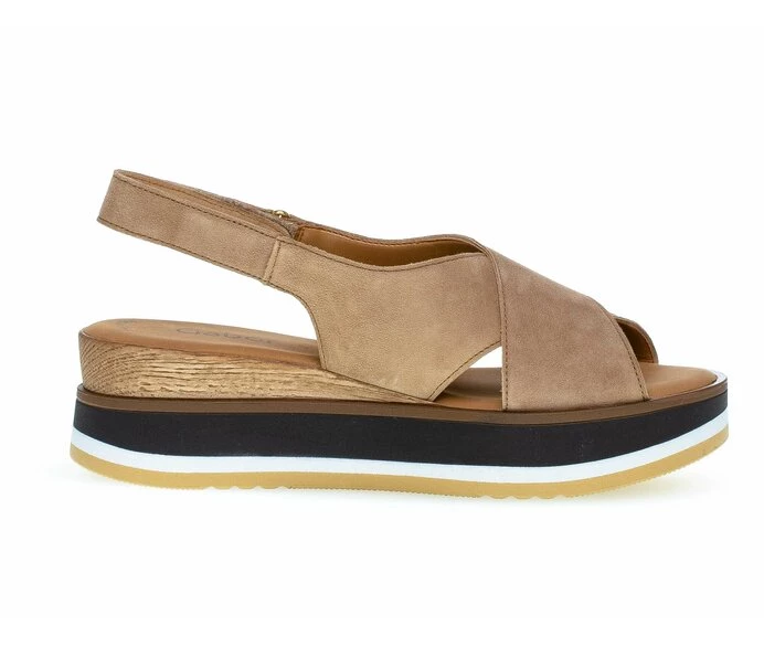 Gabor Sandaler Dame Beige | DK0002846