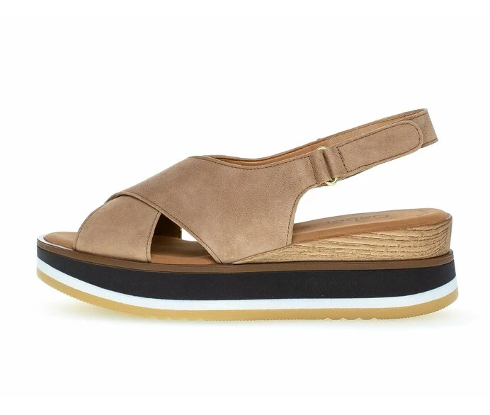 Gabor Sandaler Dame Beige | DK0002846