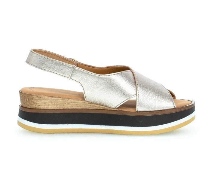 Gabor Sandaler Dame Beige | DK0002852