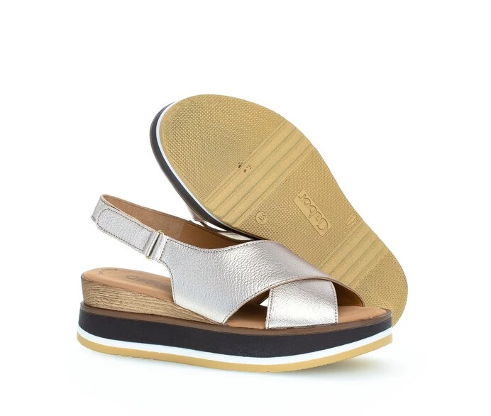 Gabor Sandaler Dame Beige | DK0002852