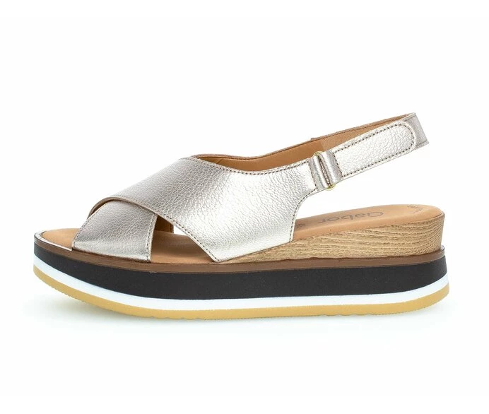 Gabor Sandaler Dame Beige | DK0002852