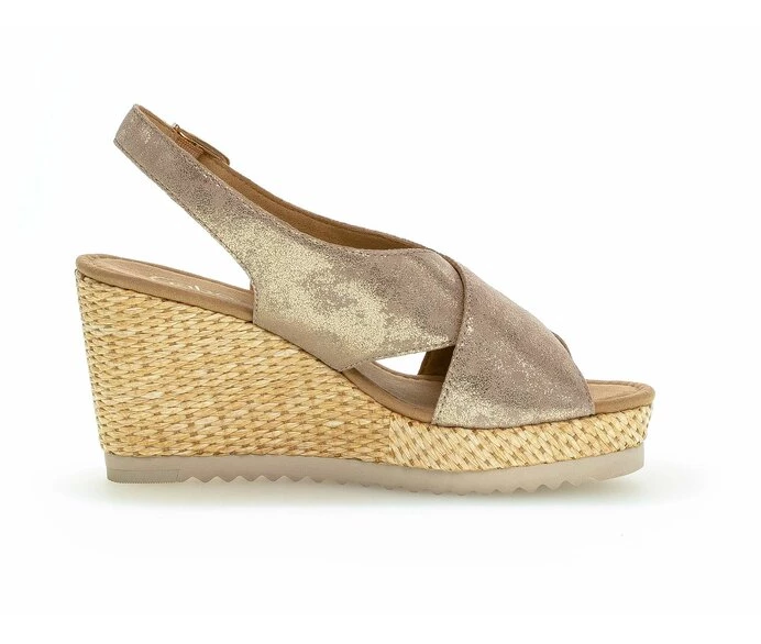 Gabor Sandaler Dame Beige | DK0002885