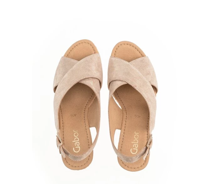 Gabor Sandaler Dame Beige | DK0002885