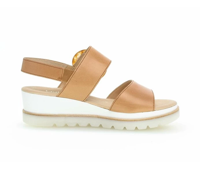 Gabor Sandaler Dame Beige | DK0002888