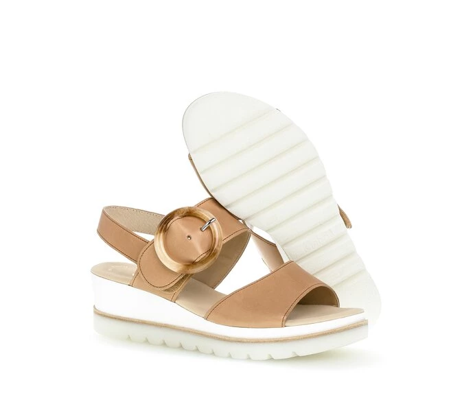 Gabor Sandaler Dame Beige | DK0002888