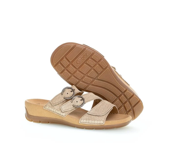 Gabor Sandaler Dame Beige | DK0002925